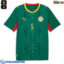Fotballdrakt Herre Senegal Idrissa Gueye #5 Bortedrakt VM 2026 Kortermet